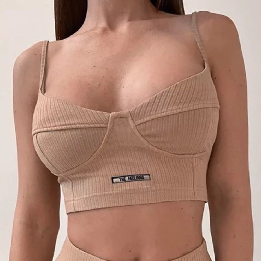 “The Feelings” Ribbed Top